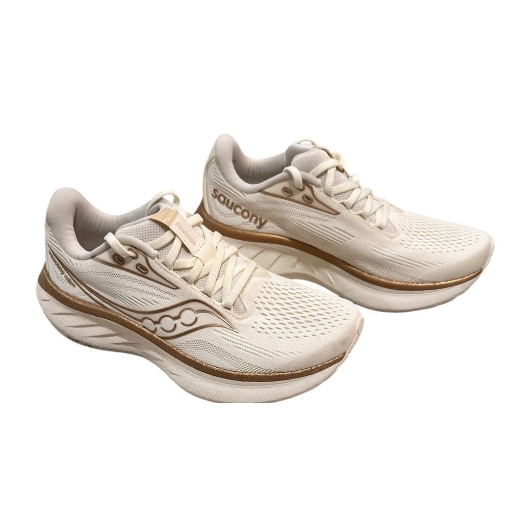 Saucony Ride 18 Vanilla Women Runner‎ Road Running Jogging Shoes S11000-104 6.5